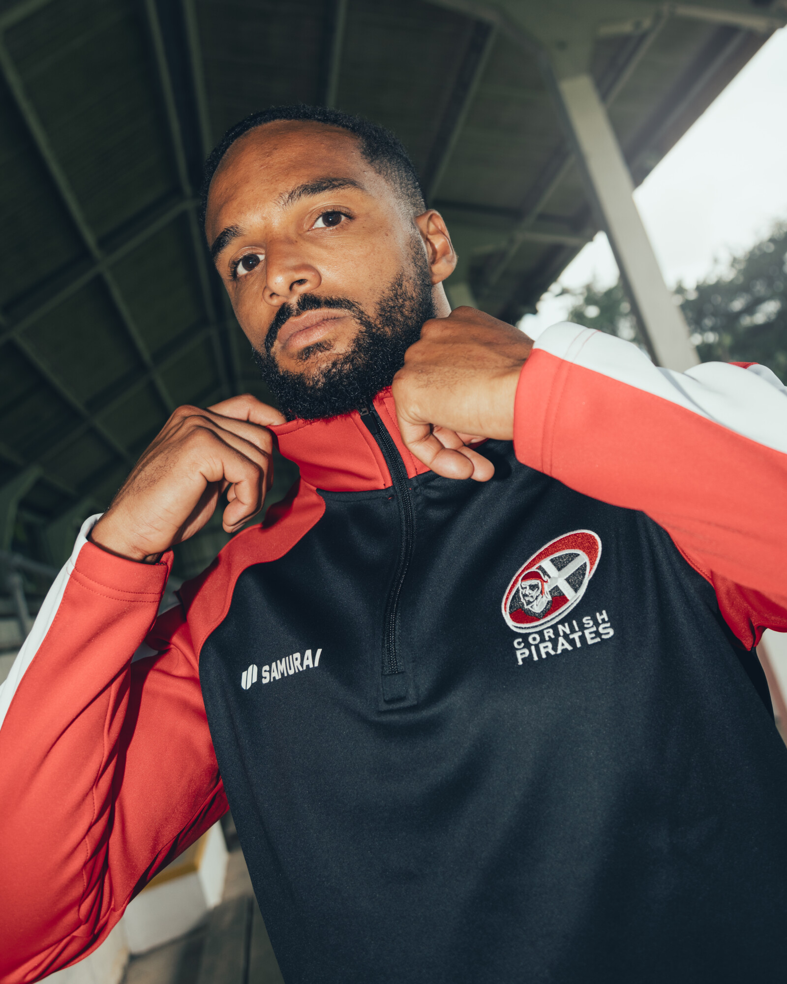 Cornish Pirates Endo 1/4 Zip :Cornish Pirates